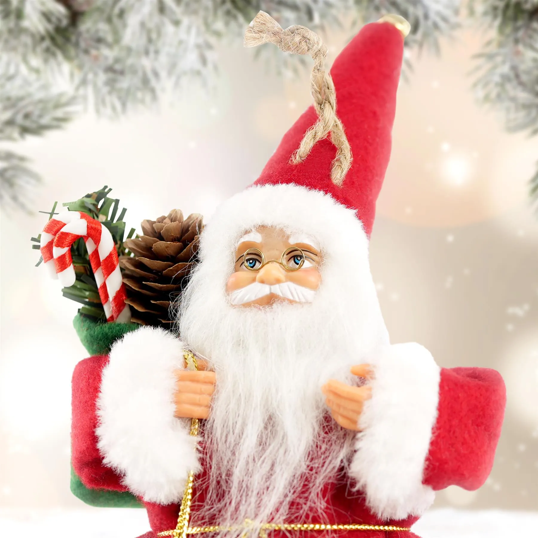 10" Santa Claus Figure