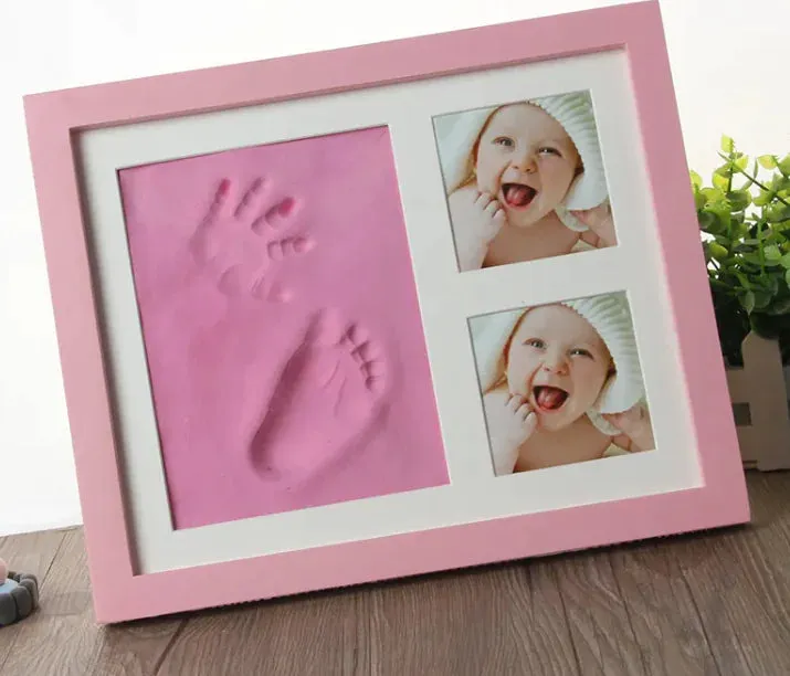 Baby Hand & Foot Print Photo Frame