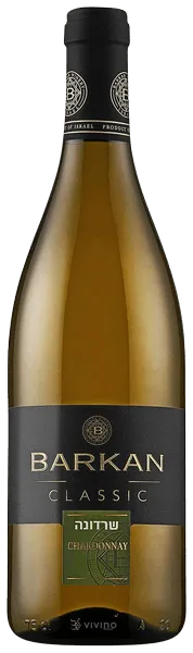 Barkan Classic Chardonnay, Dry White Wine, 750ml