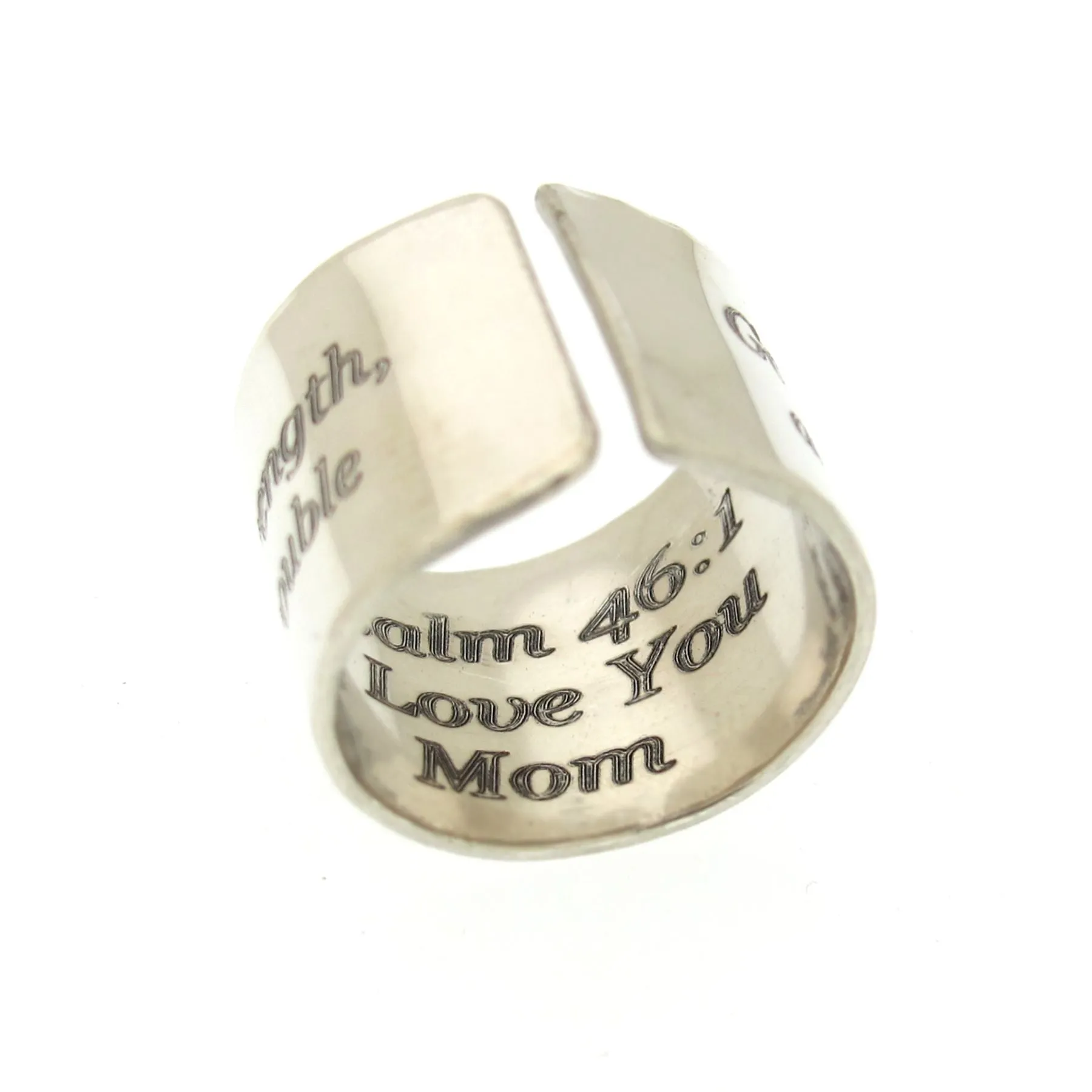 Bible Verse Custom Ring