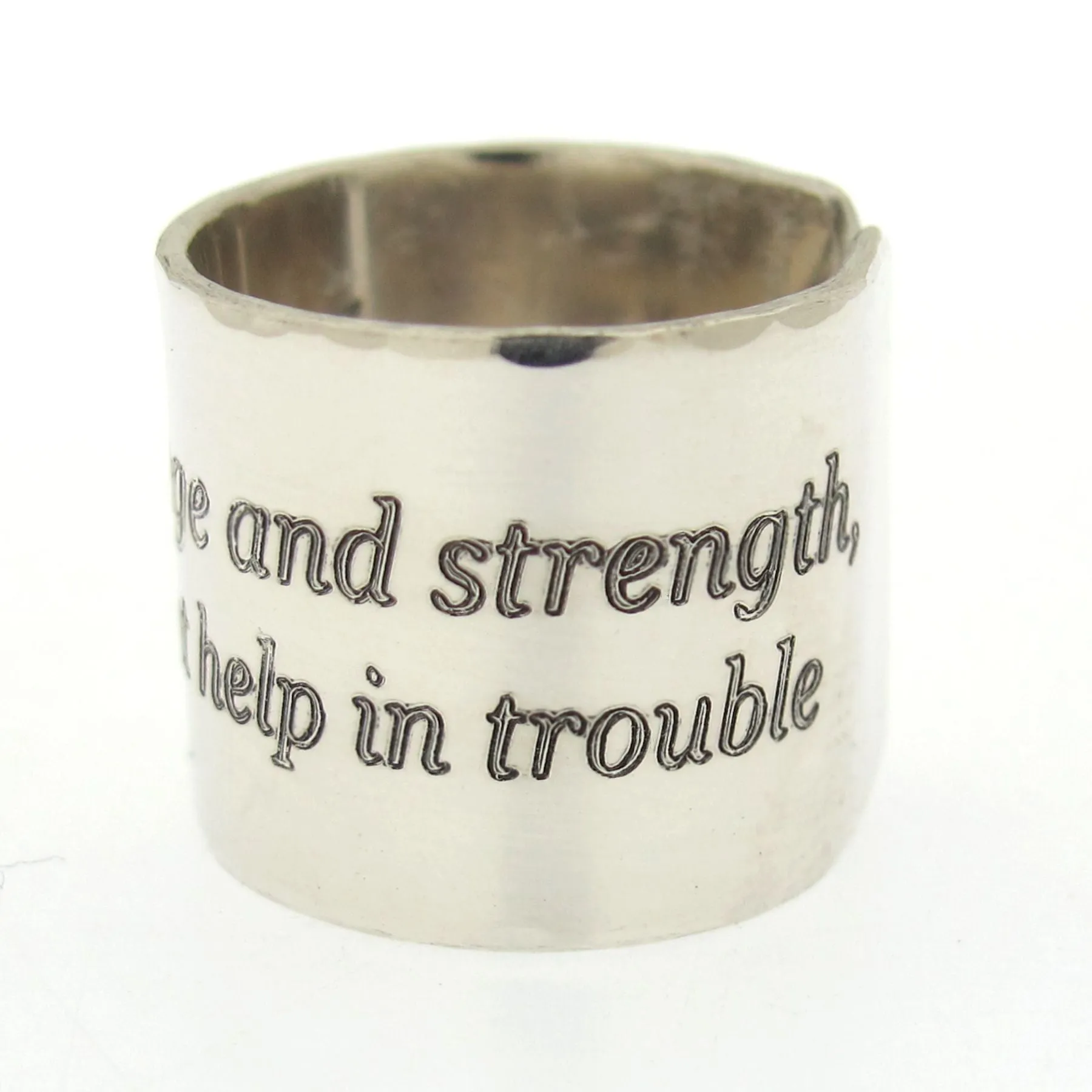 Bible Verse Custom Ring