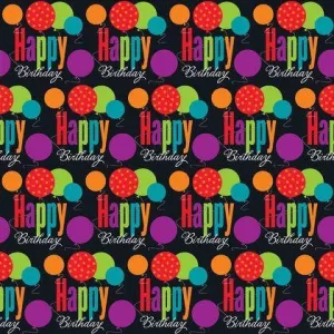 Birthday Cheer - Gift Wrap Roll