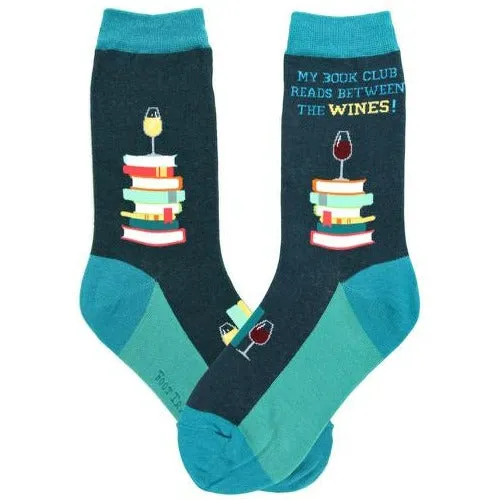 Book Club Socks Women's Crew Sock