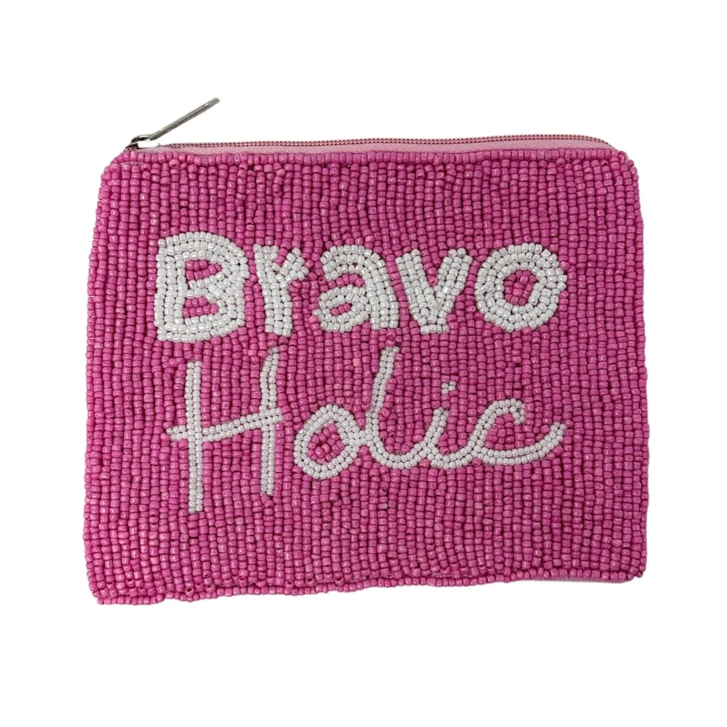 BravoHolic Beaded Pouch Purse