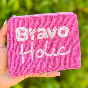 BravoHolic Beaded Pouch Purse