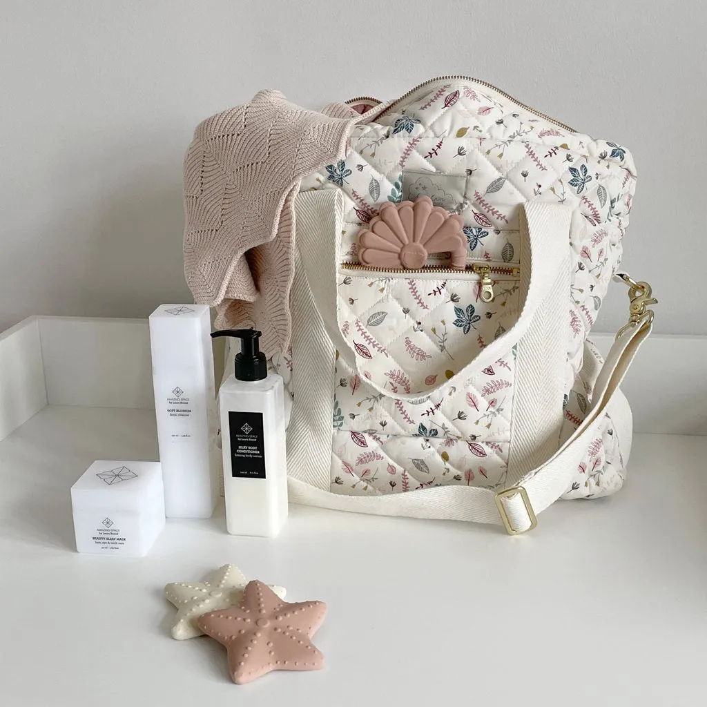 Cam Cam Copenhagen Changing Bag Pressed Leaves Rose