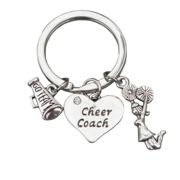 Cheer Coach Keychain