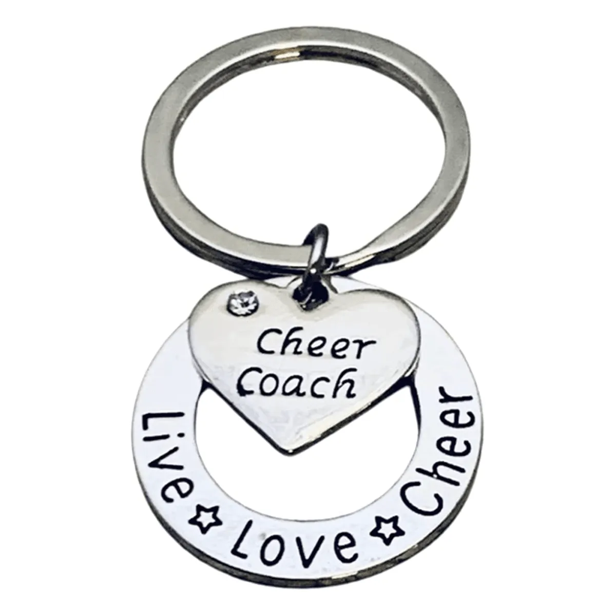 Cheer Coach Keychain