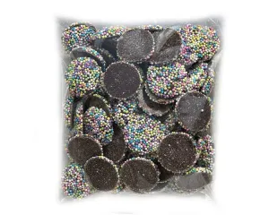 Chocolate Pastel Nonpareils Flat Bags