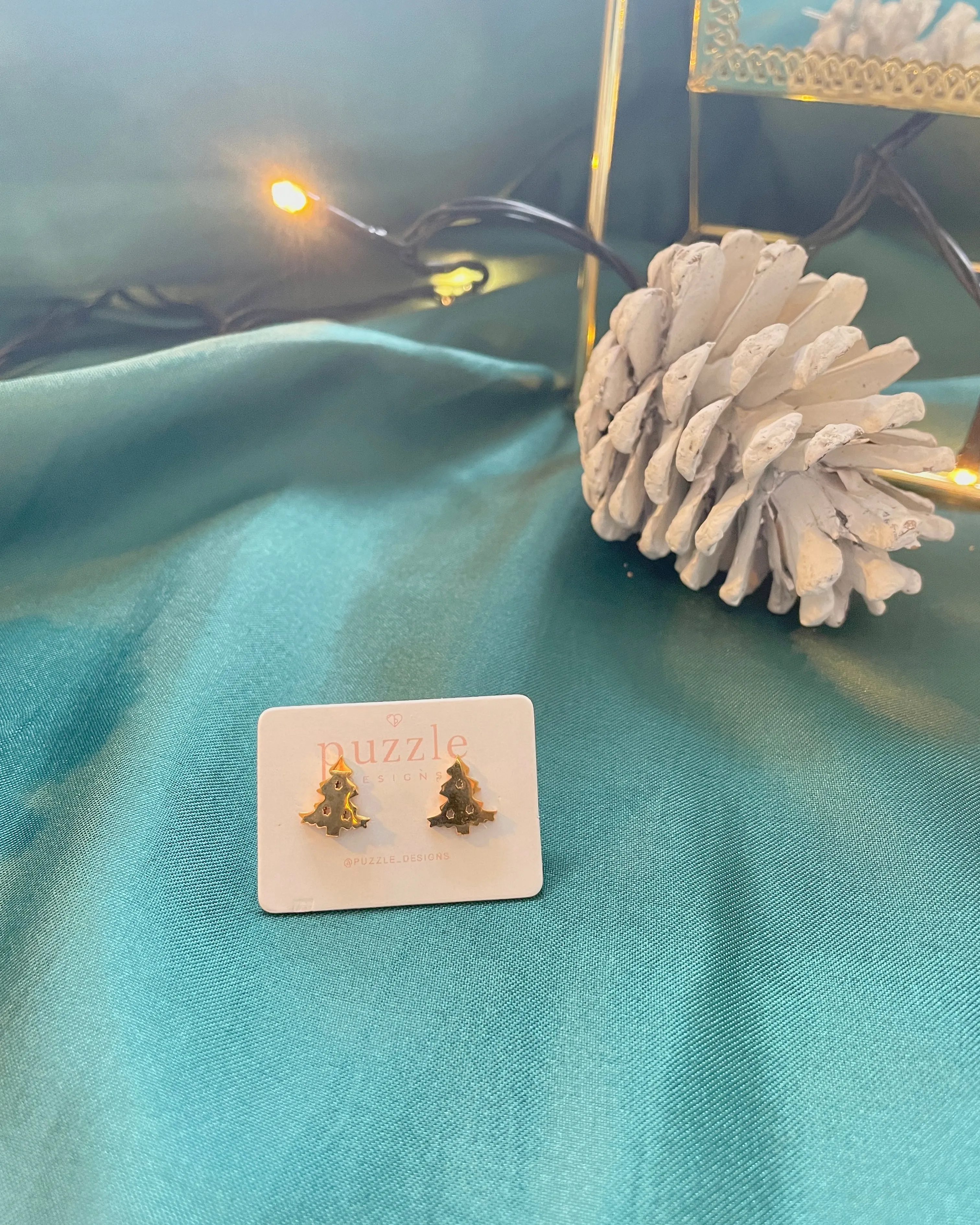 Christmas earrings