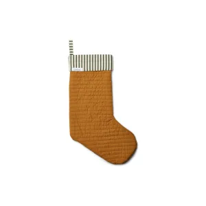 Christmas Stocking - Golden Caramel