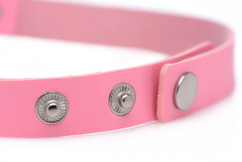 Chrome Heart Pink Choker