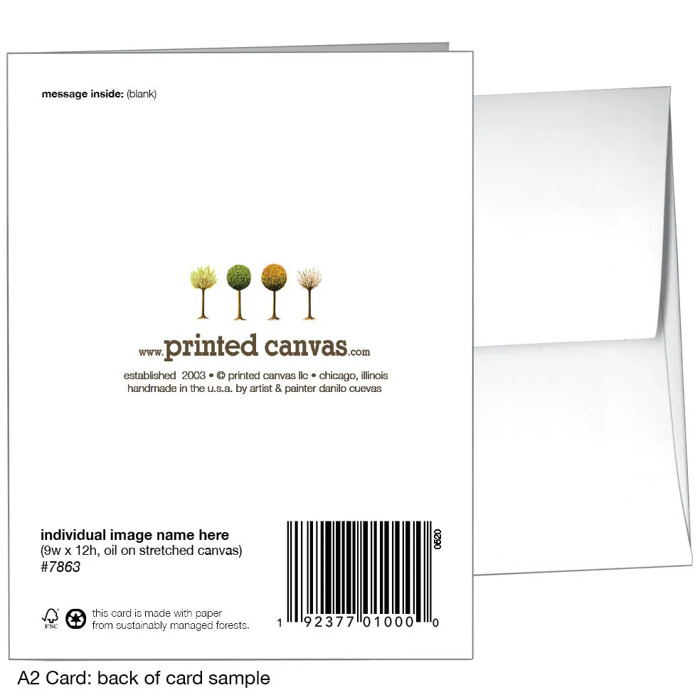 Cocktails, Greeting Card (8605EA)