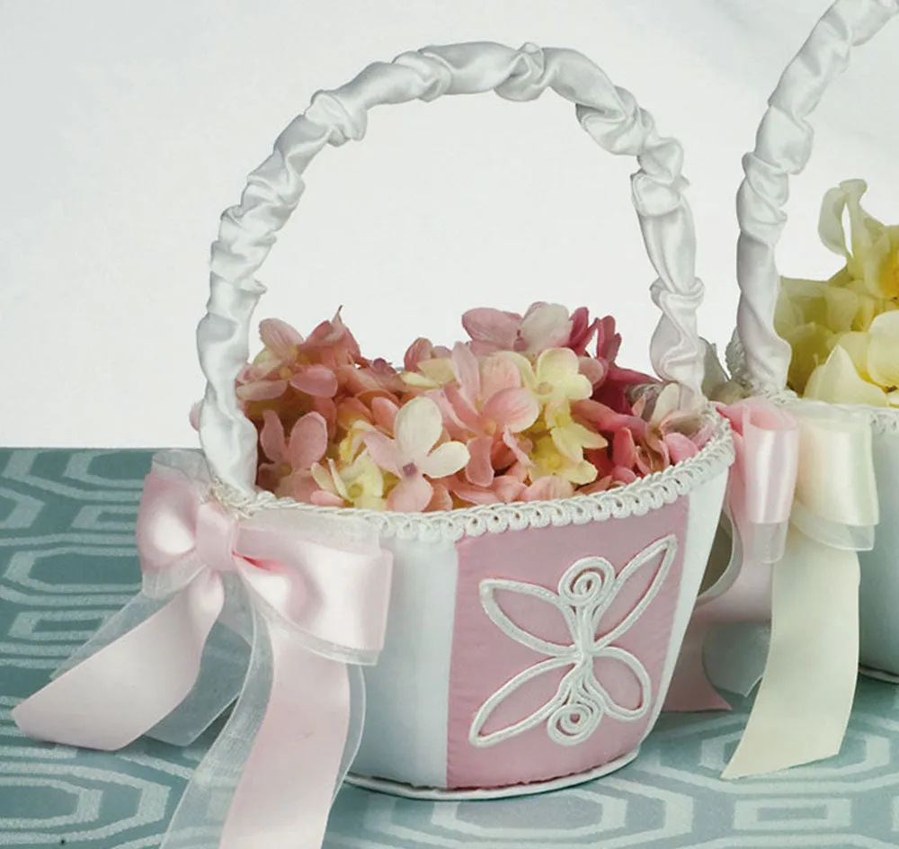 Contemporary Charm Flower Girl Basket