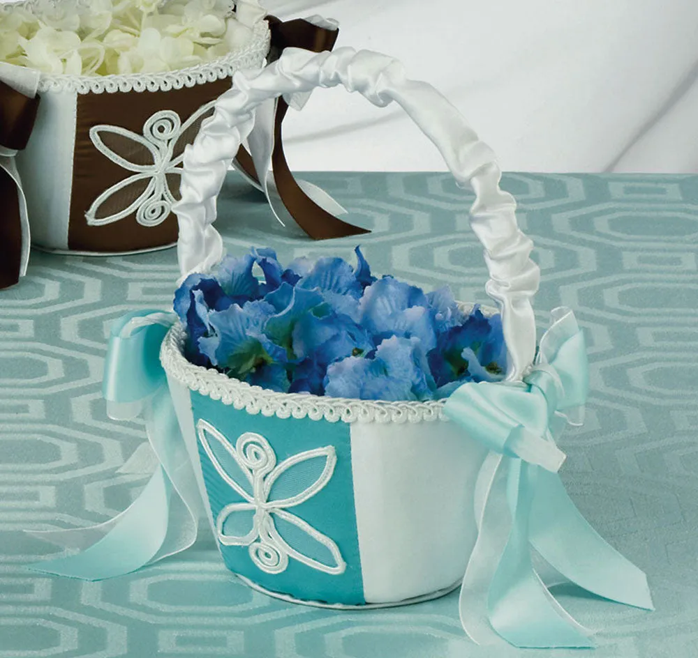 Contemporary Charm Flower Girl Basket