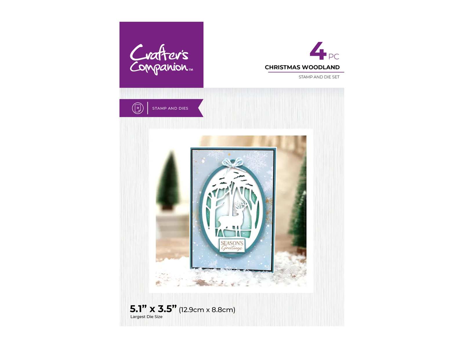 Crafter's Companion Christmas Scene Stamp & Dies Collection