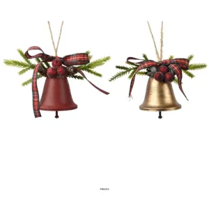 Decoris Iron Bell Hanging Decoration (Choice of 2)