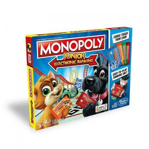 E184200 MONOPOLY JUNIOR ELECTRONIC BANKING