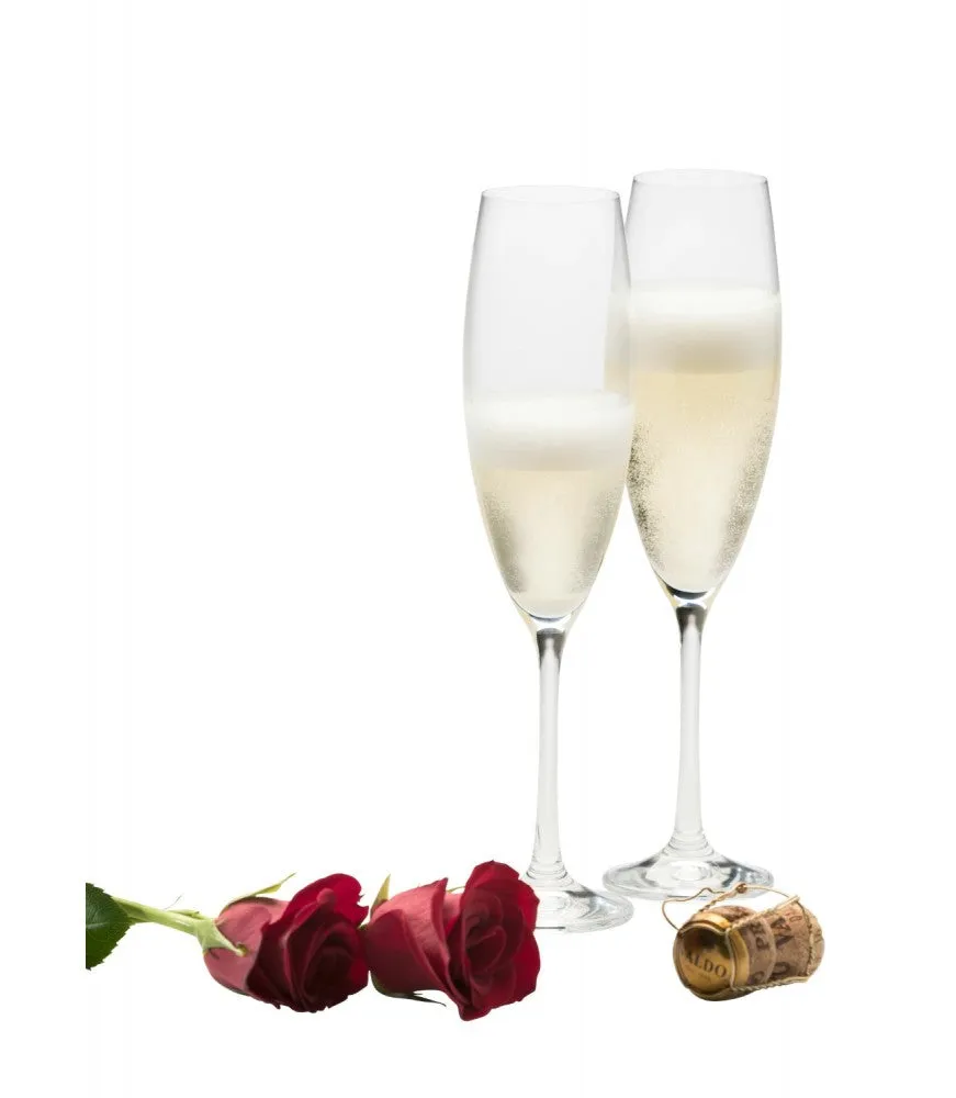 Elegance Champagne Crystal Flute