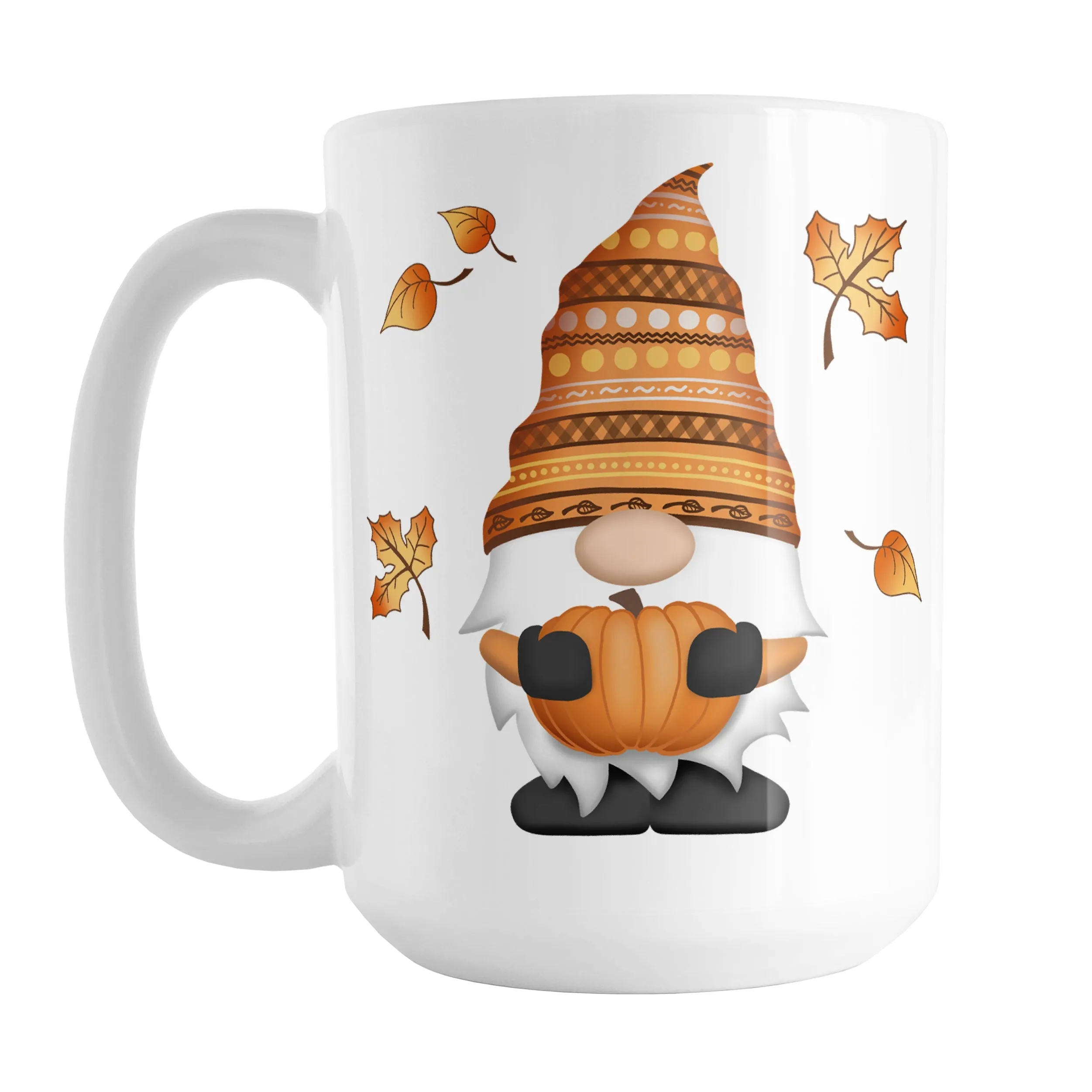 Fall Pumpkin Gnome Mug