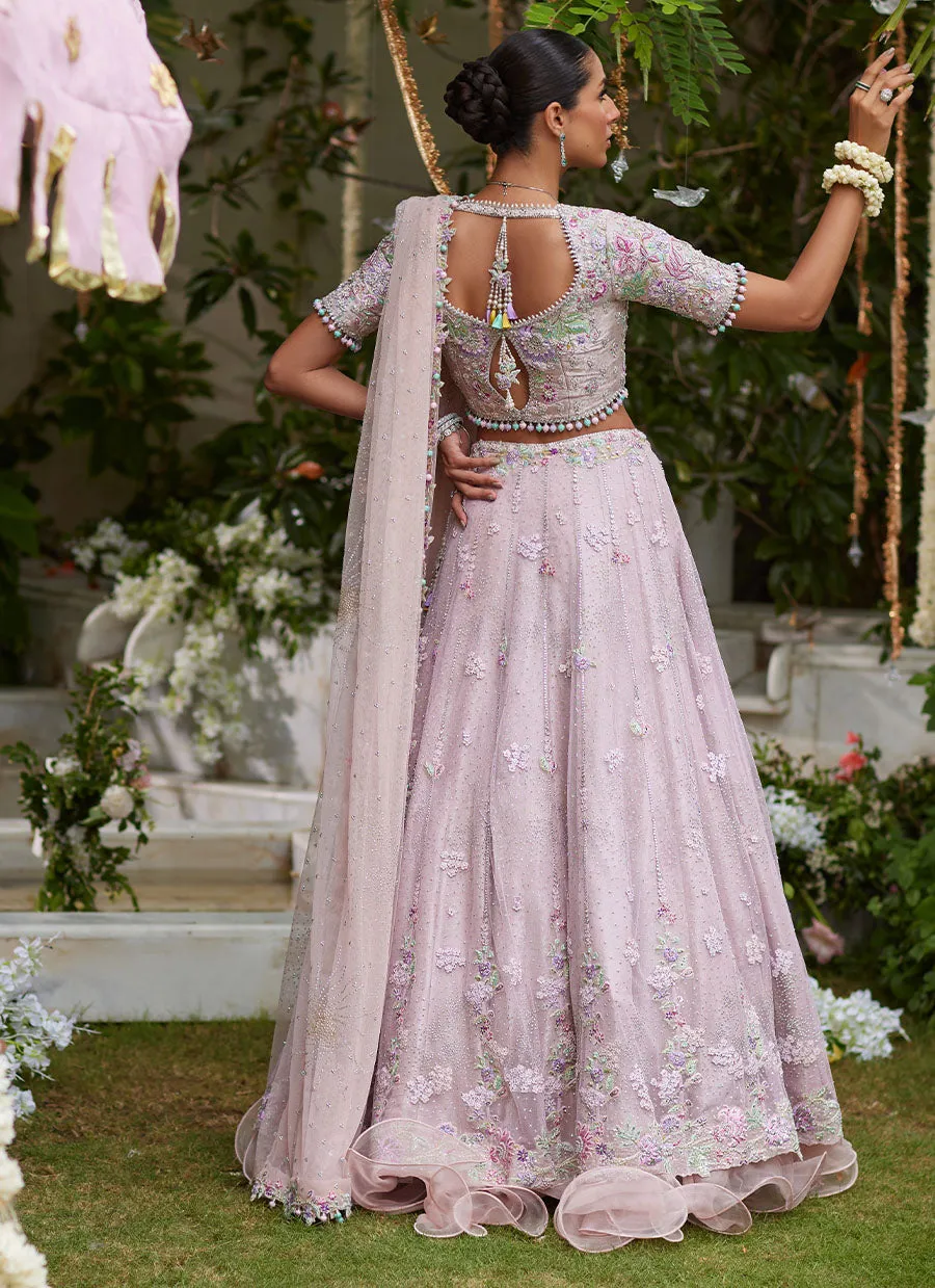 Gisel Powder Pink Lehenga Choli