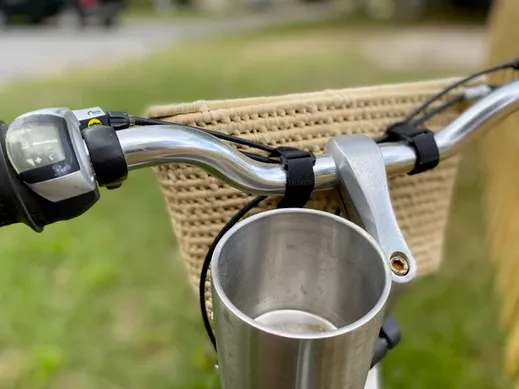 Handwoven Bike Basket