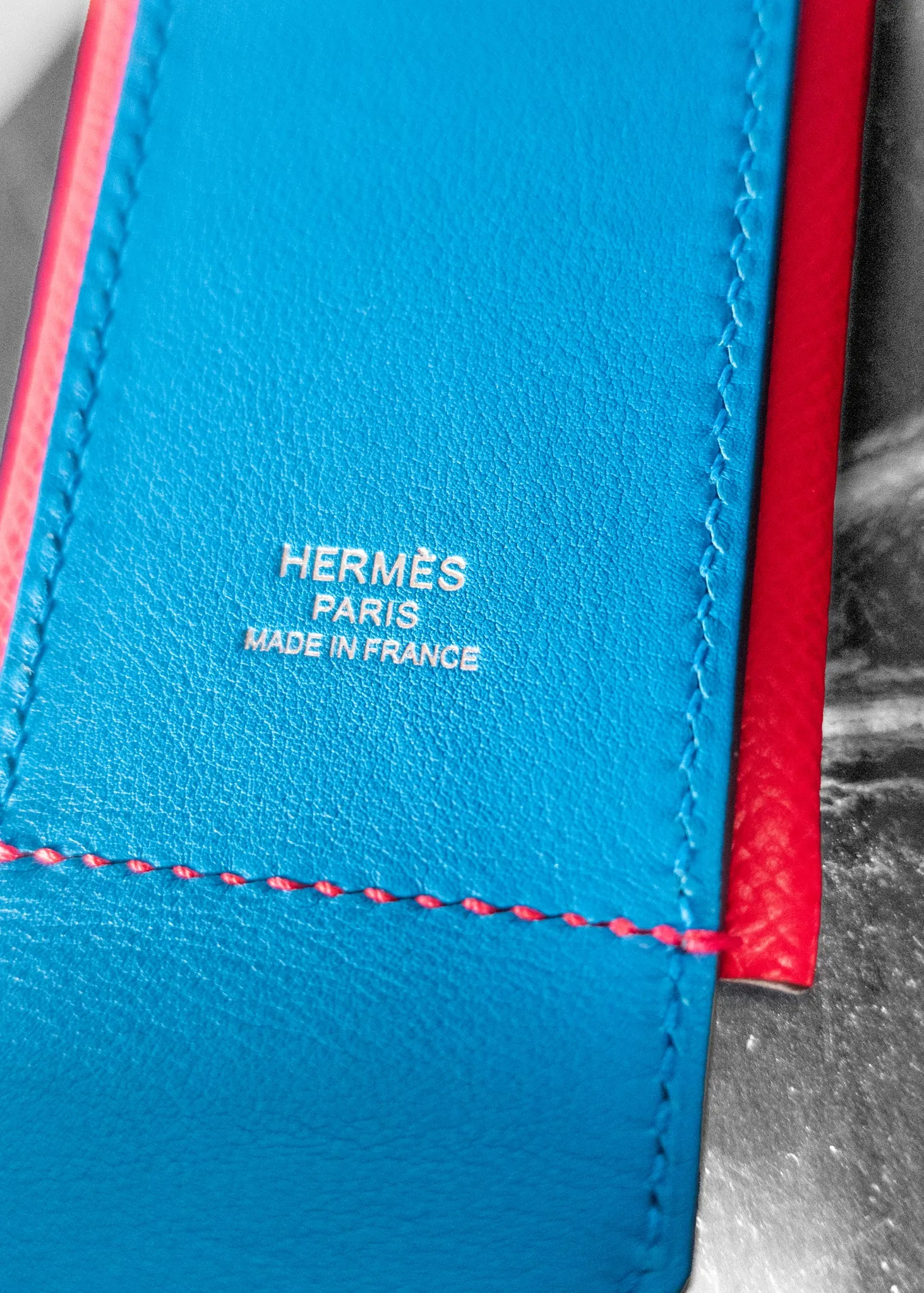 Hermès Leather Kelly Pocket Strap