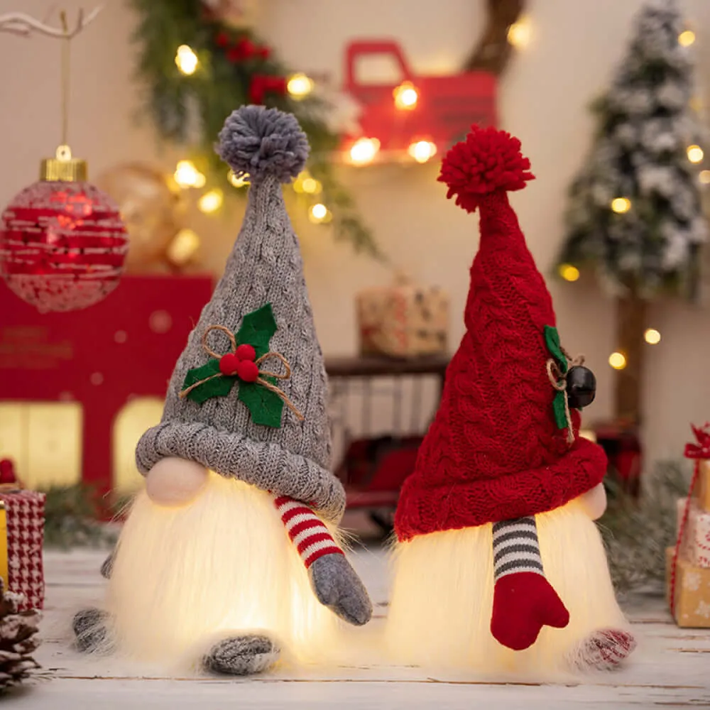 Holiday Whimsy: Light-Up Gnome Décor