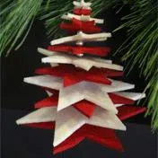 Layered Felt Tree Decoration