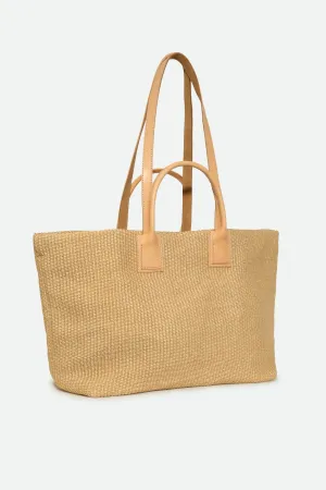 LISBON LARGE ITALIAN TOTE IN NATURAL