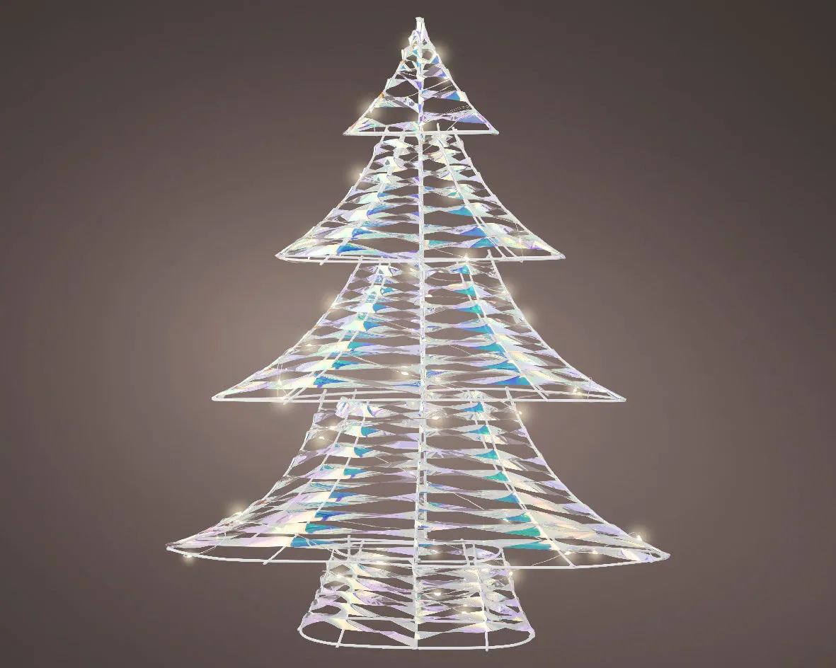 Lumineo 60cm Warm White Micro LED Battery Operated  Christmas Tree