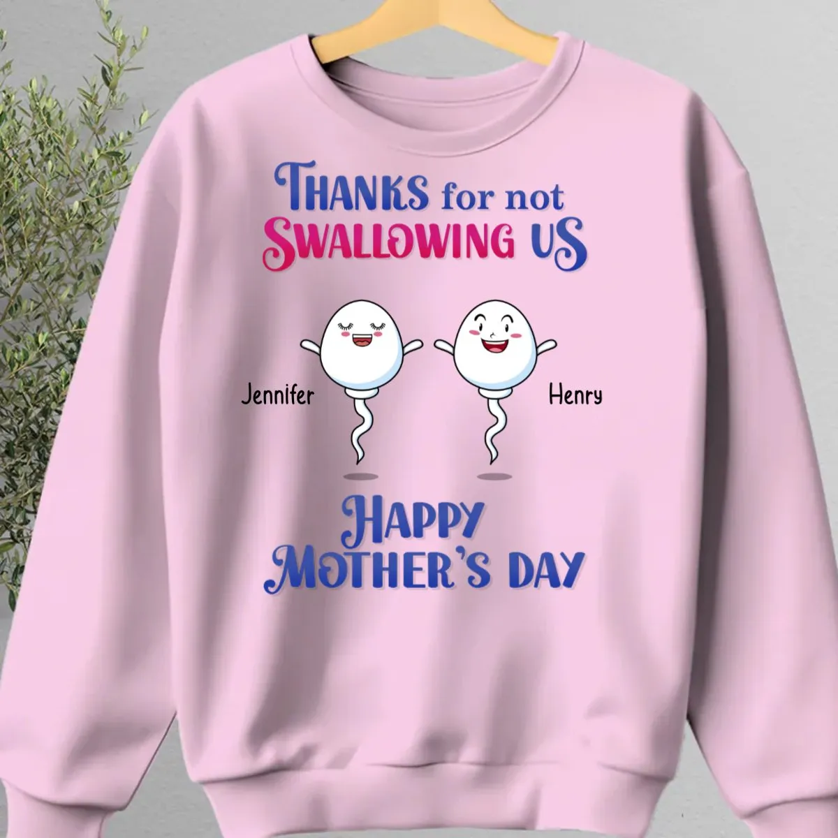 Mother - Happy Mother's Day - Personalized Unisex T-shirt, Hoodie, Sweatshirt (VT)