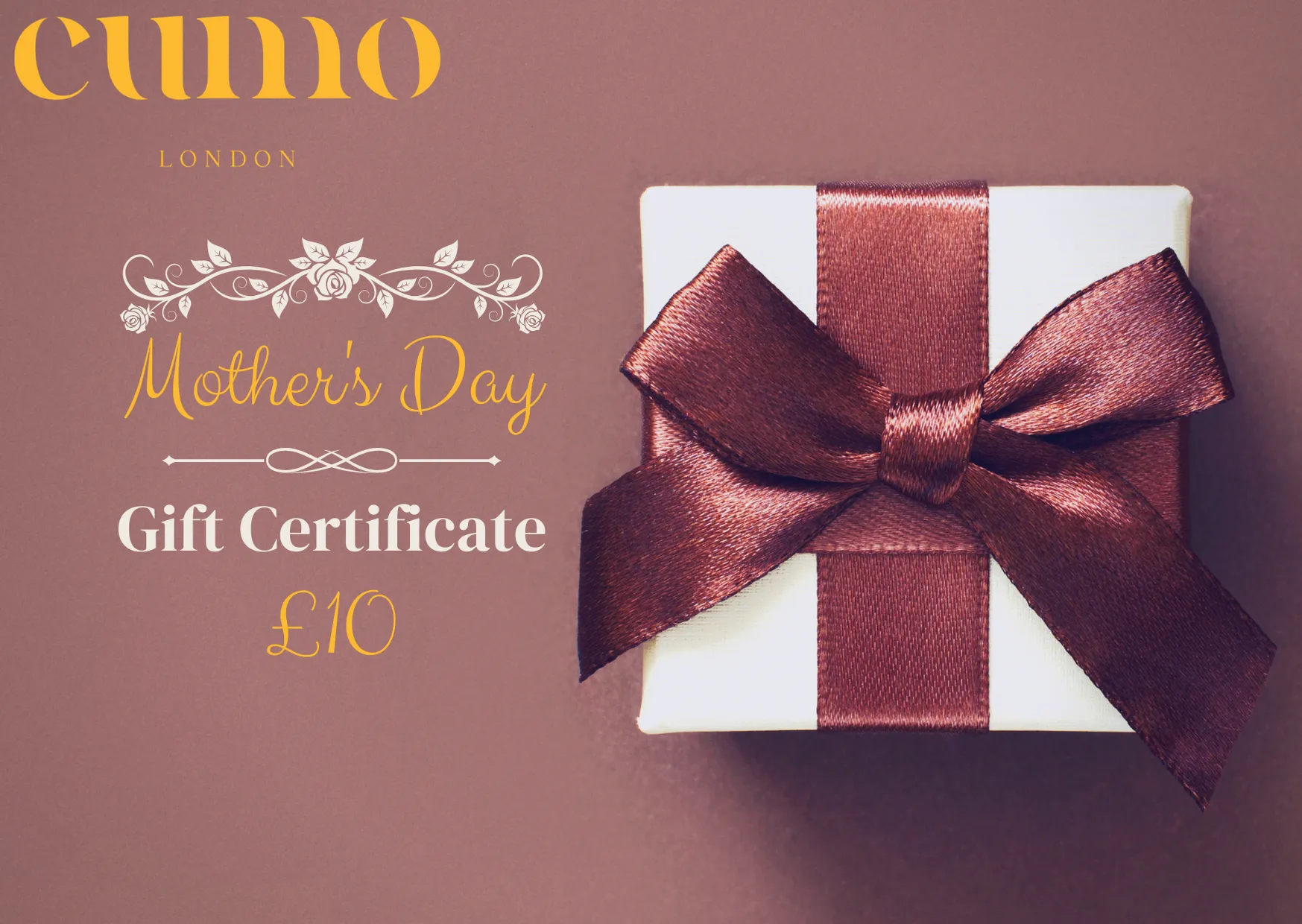 Mother's Day Gift Card - From £10