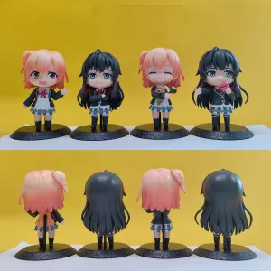 My Teen Romantic Comedy Gone Wrong Cute Action Figure Set of 4 [10 CM]