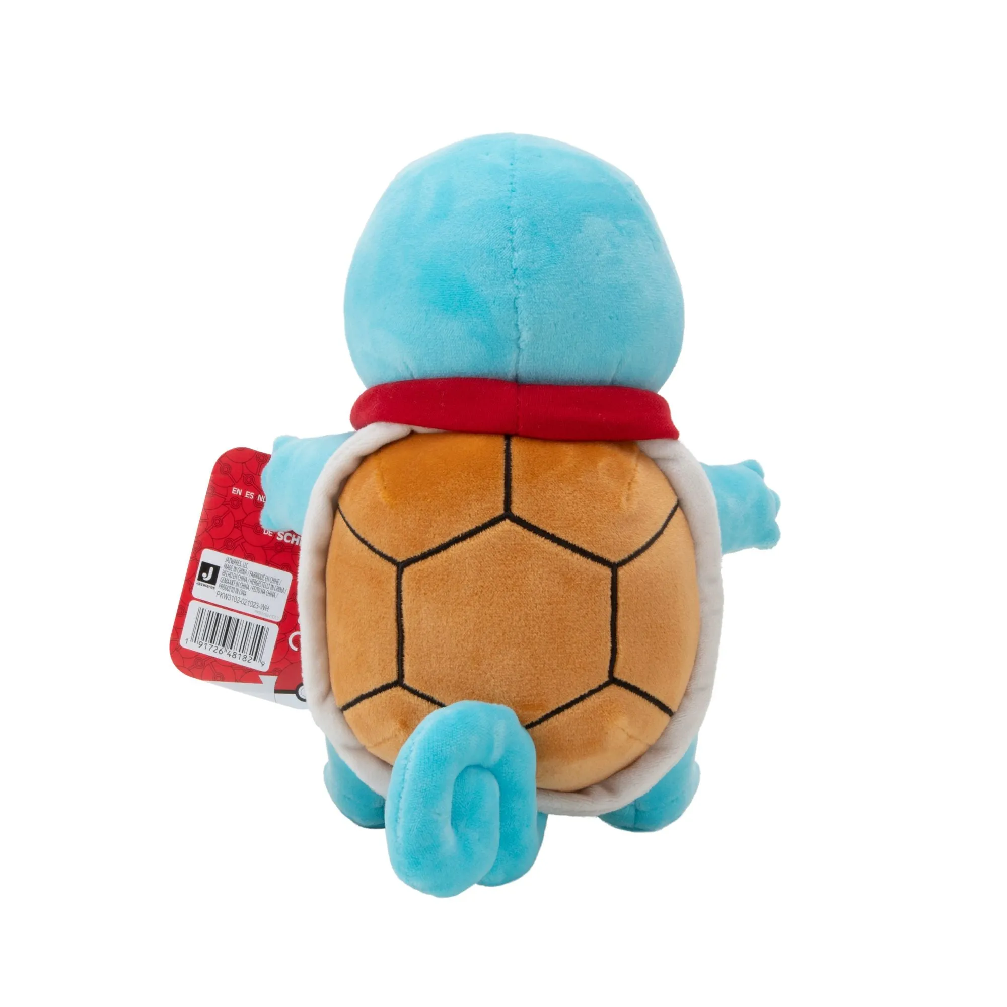 Pokemon Seasonal Holiday 8 Inch Plush - Squirtle With Red Scarf