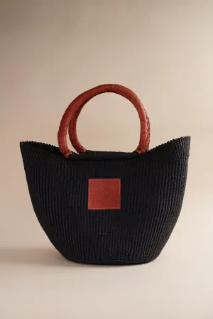 Sailboat Basket in Midnight