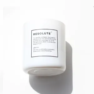 Scented Soy Candle - Resolute