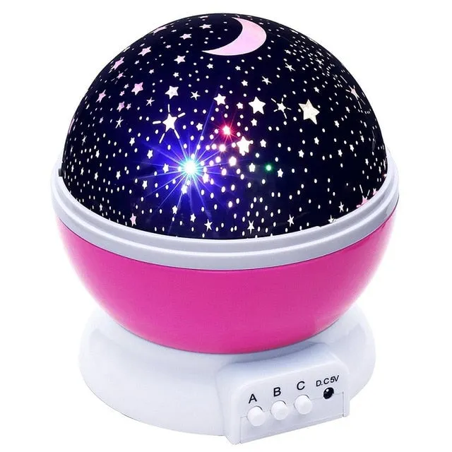 Starry Sky LED Night Light Projector