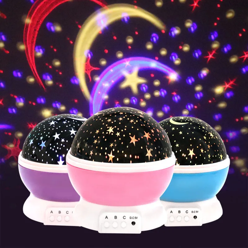 Starry Sky LED Night Light Projector