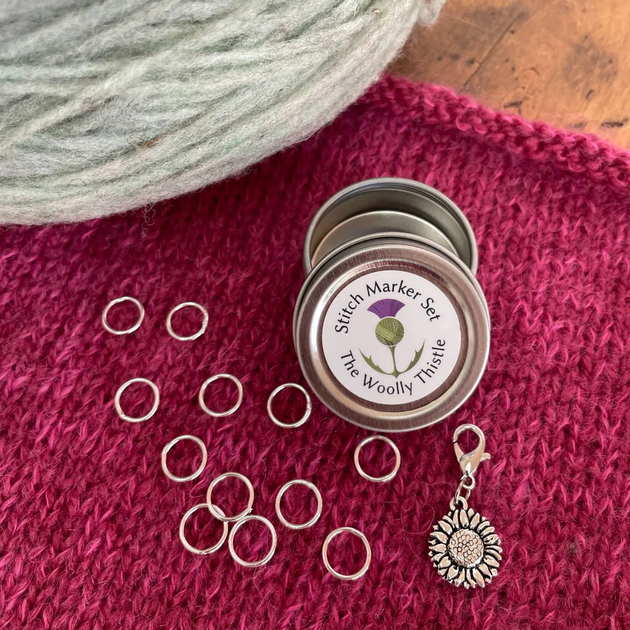 Sunflower Stitch Marker Sets