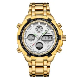 White face fashion watches for men